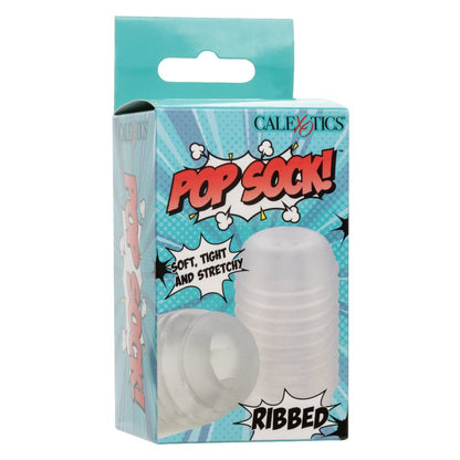 Pop Sock Ribbed - Clear SE0936303