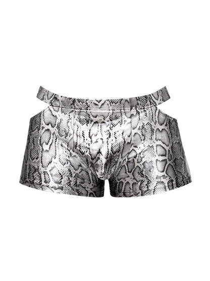 s'naked Pouch Short - Small - Silver/black MP-153282SKSM