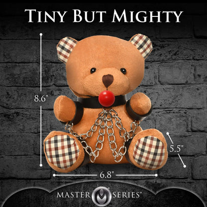 Gagged Teddy Bear Plush MS-AH215