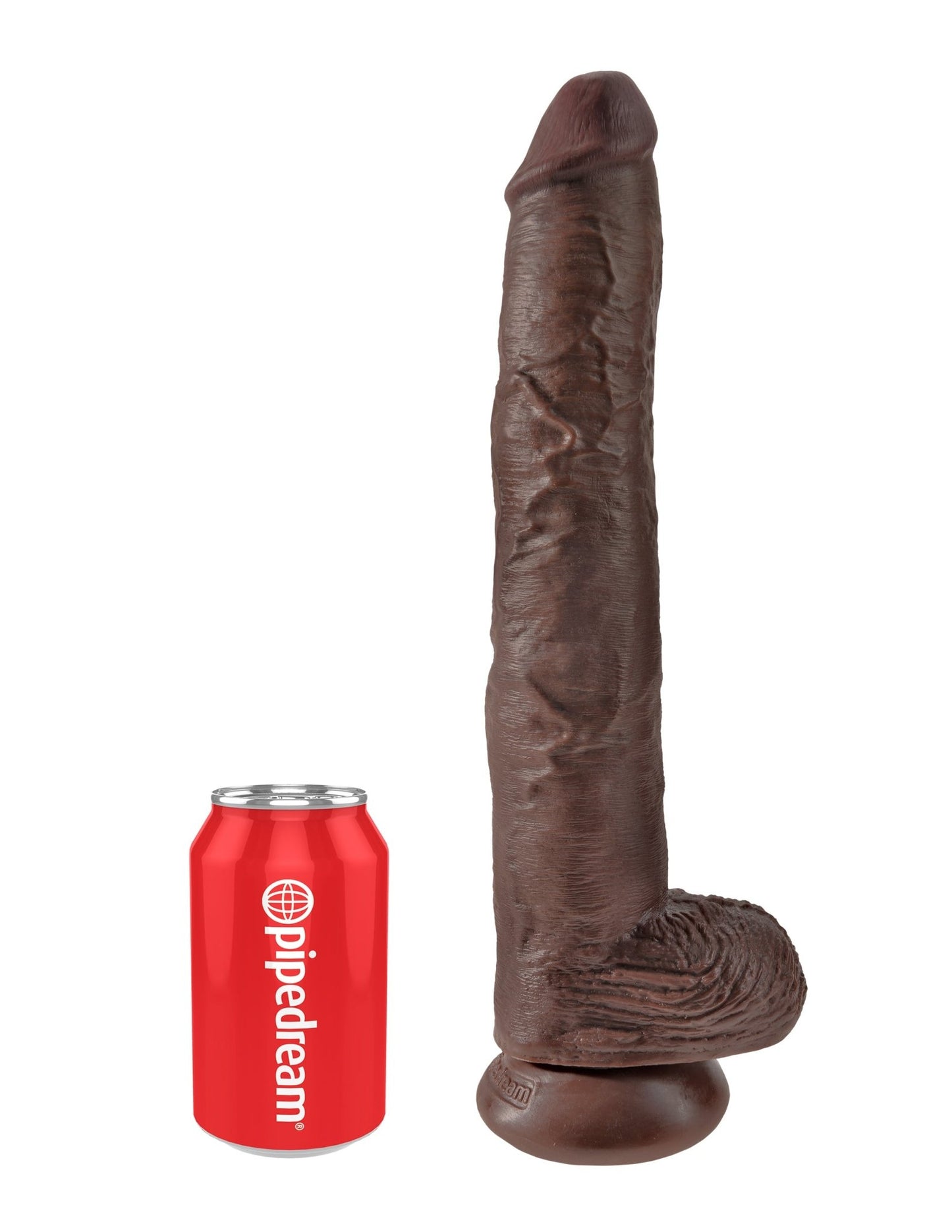 King Cock 14 Inch Cock With Balls - Brown PD5534-29