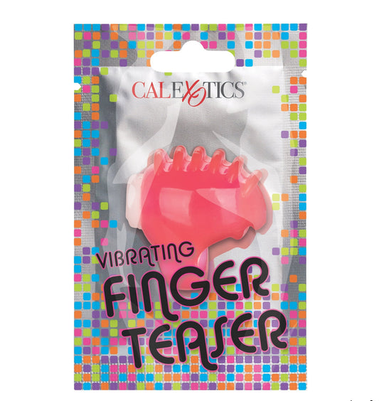 Foil Pack Vibrating Finger Teaser - Pink SE8000701