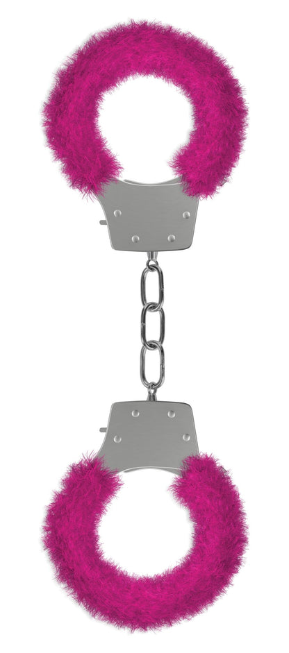 Pleasure Furry Handcuffs - Pink OU-OU004PNK