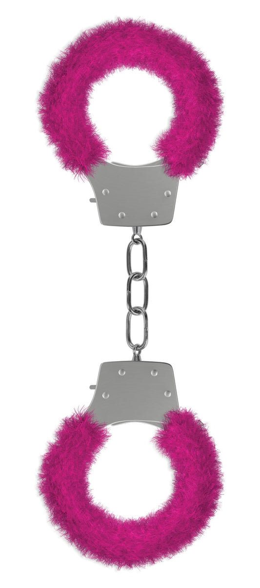 Pleasure Furry Handcuffs - Pink OU-OU004PNK