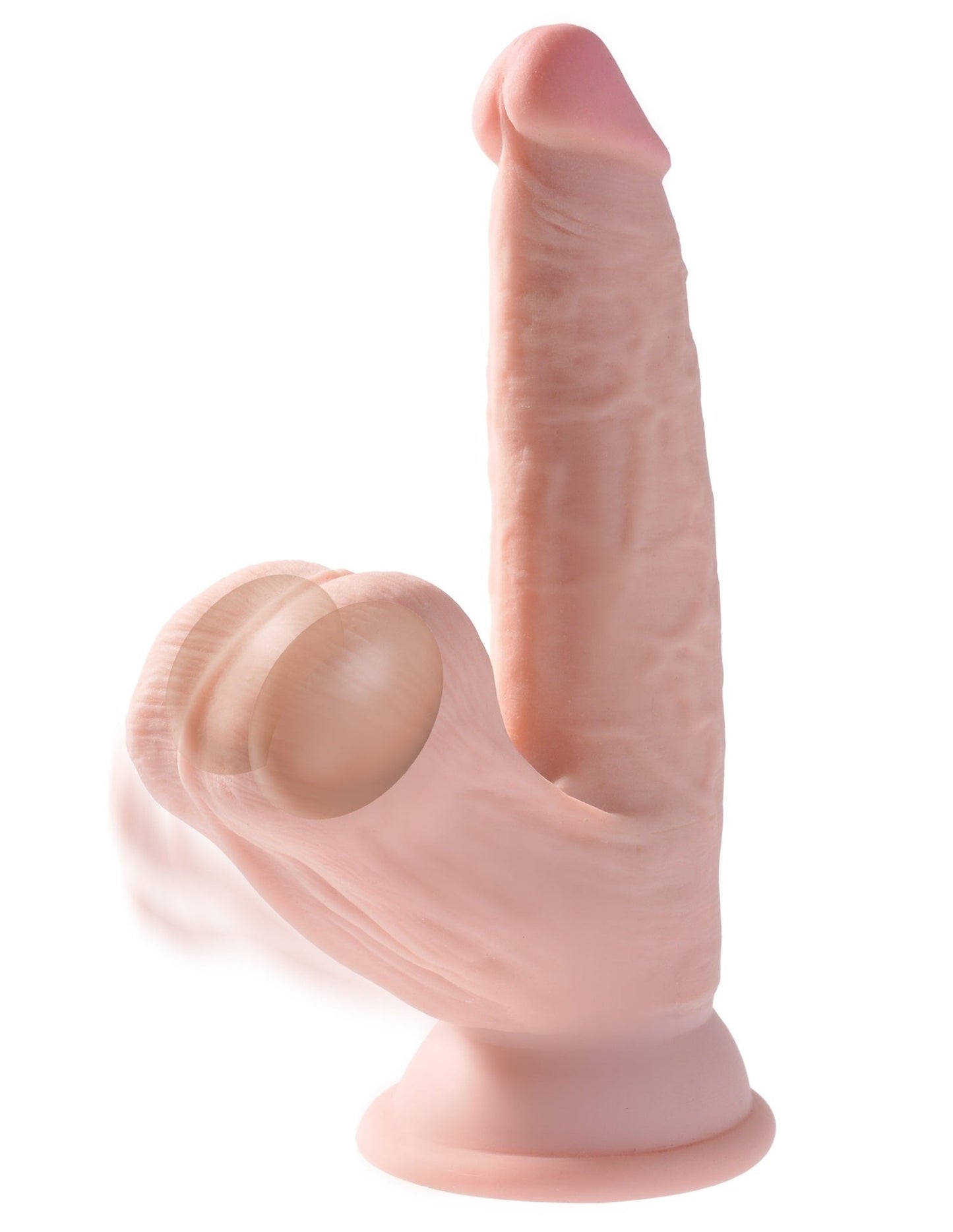 6 Inch Triple Density Cock With Swinging Balls PD5729-21