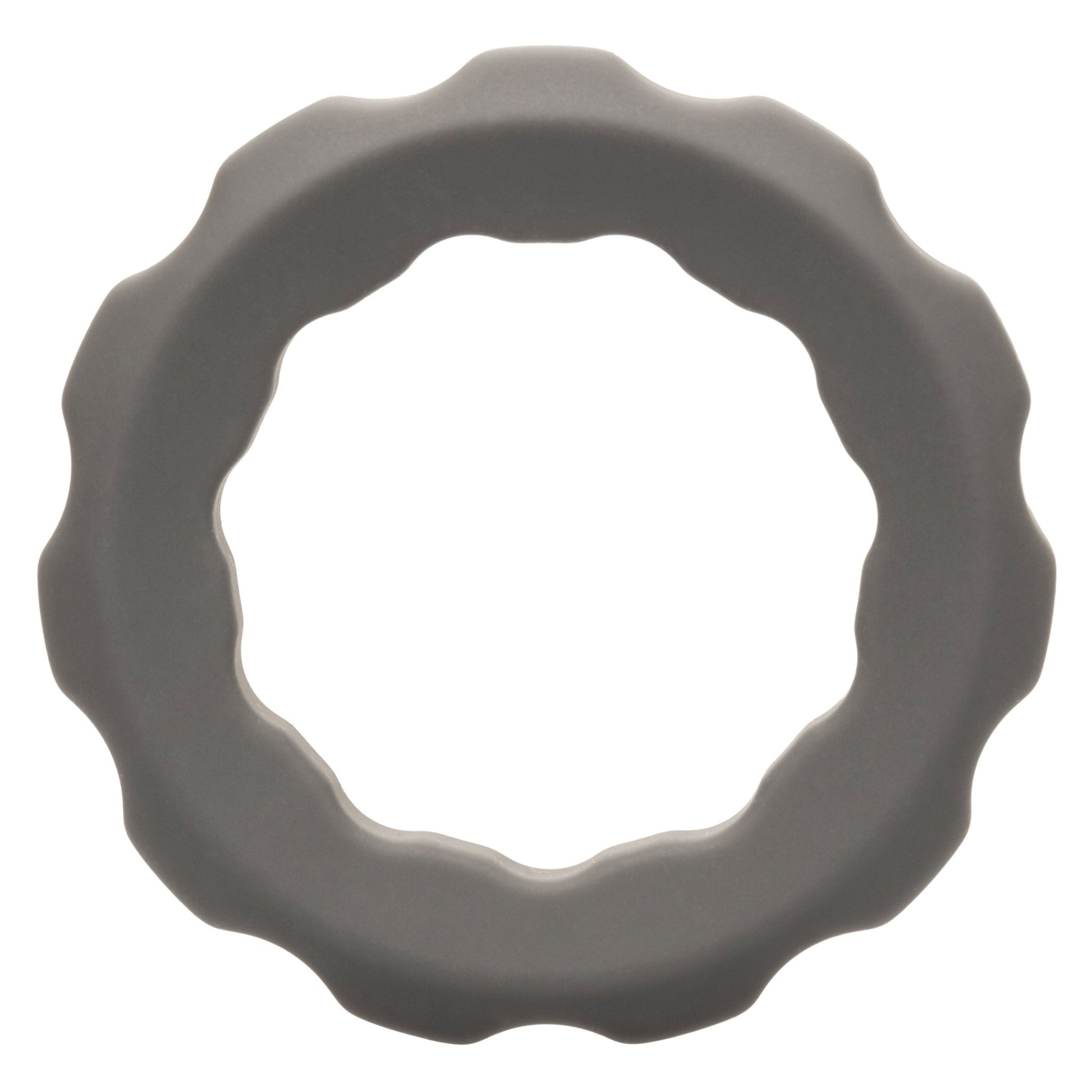 Alpha Liquid Silicone Erect Ring - Gray SE1492152