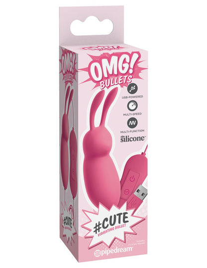 Omg! Bullets Cute Vibrating Bullet - Pink PD1790-00