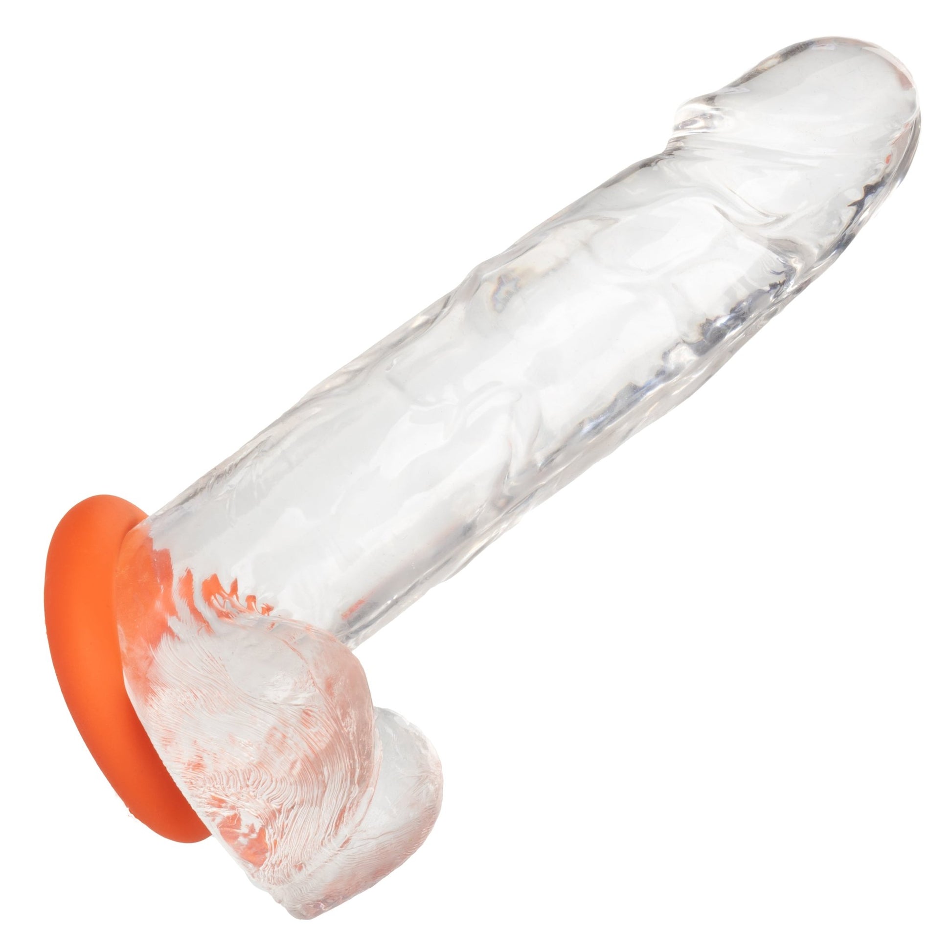 Alpha Liquid Silicone Prolong Large Ring - Orange SE1491552