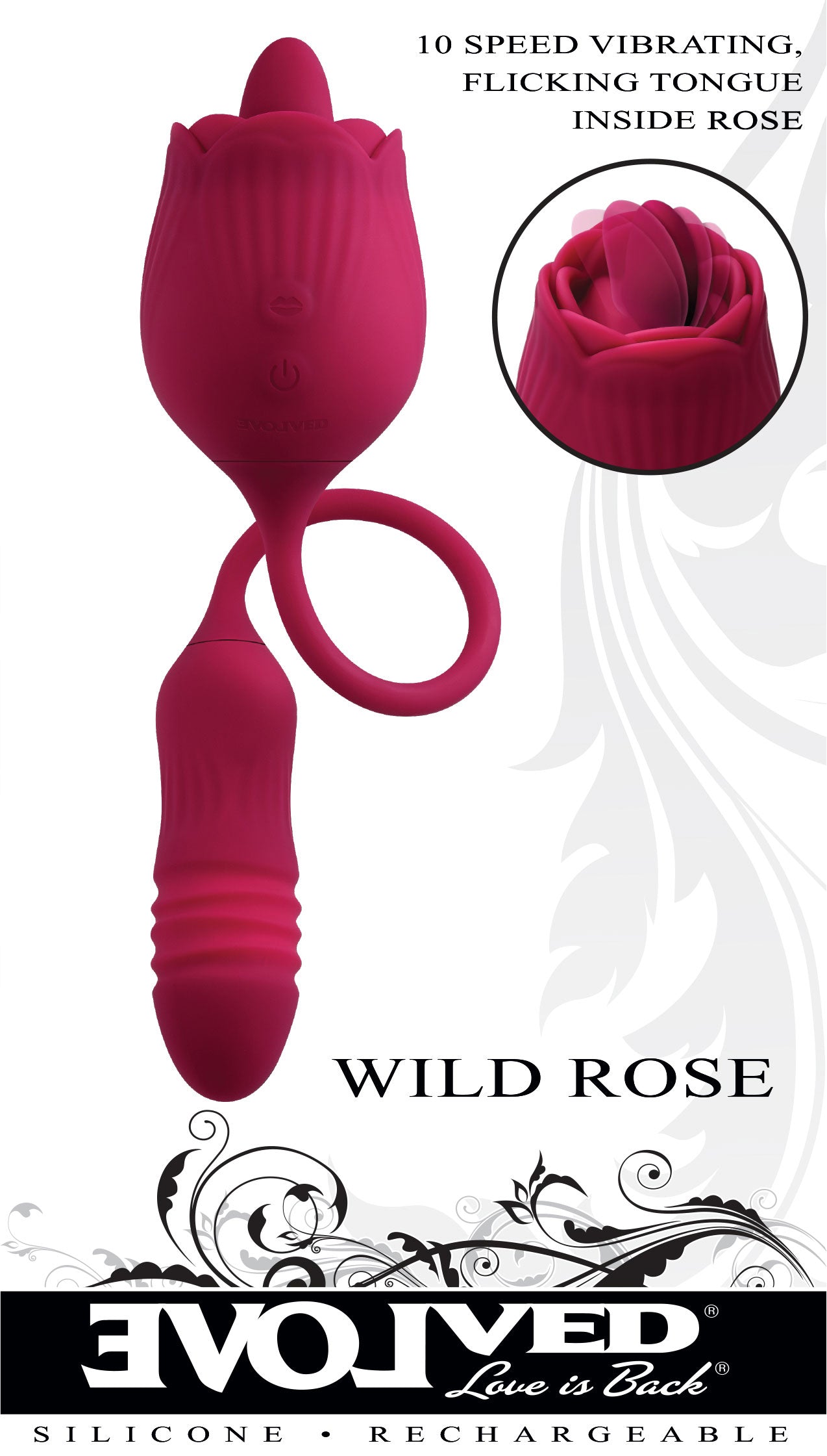 Wild Rose - Red EN-RS-1225-2