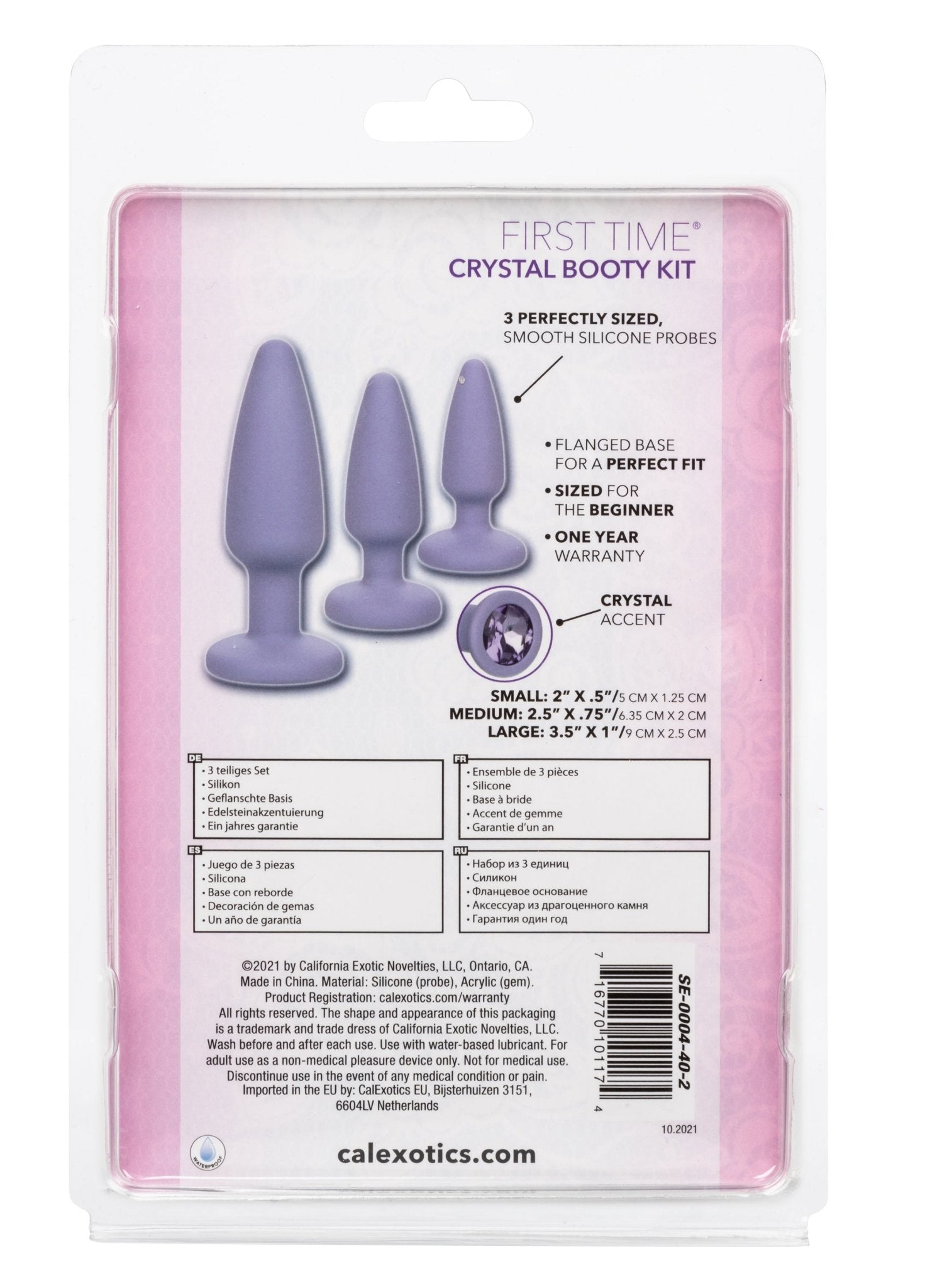 First Time Crystal Booty Kit - Purple SE0004402