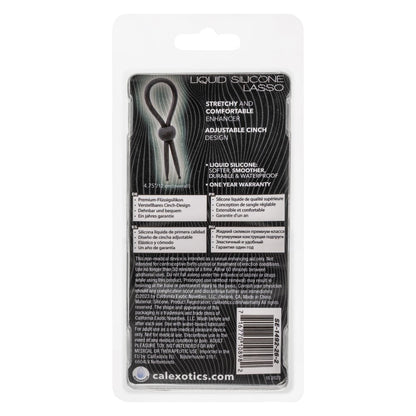 Alpha Liquid Silicone Lasso - Black SE1492262