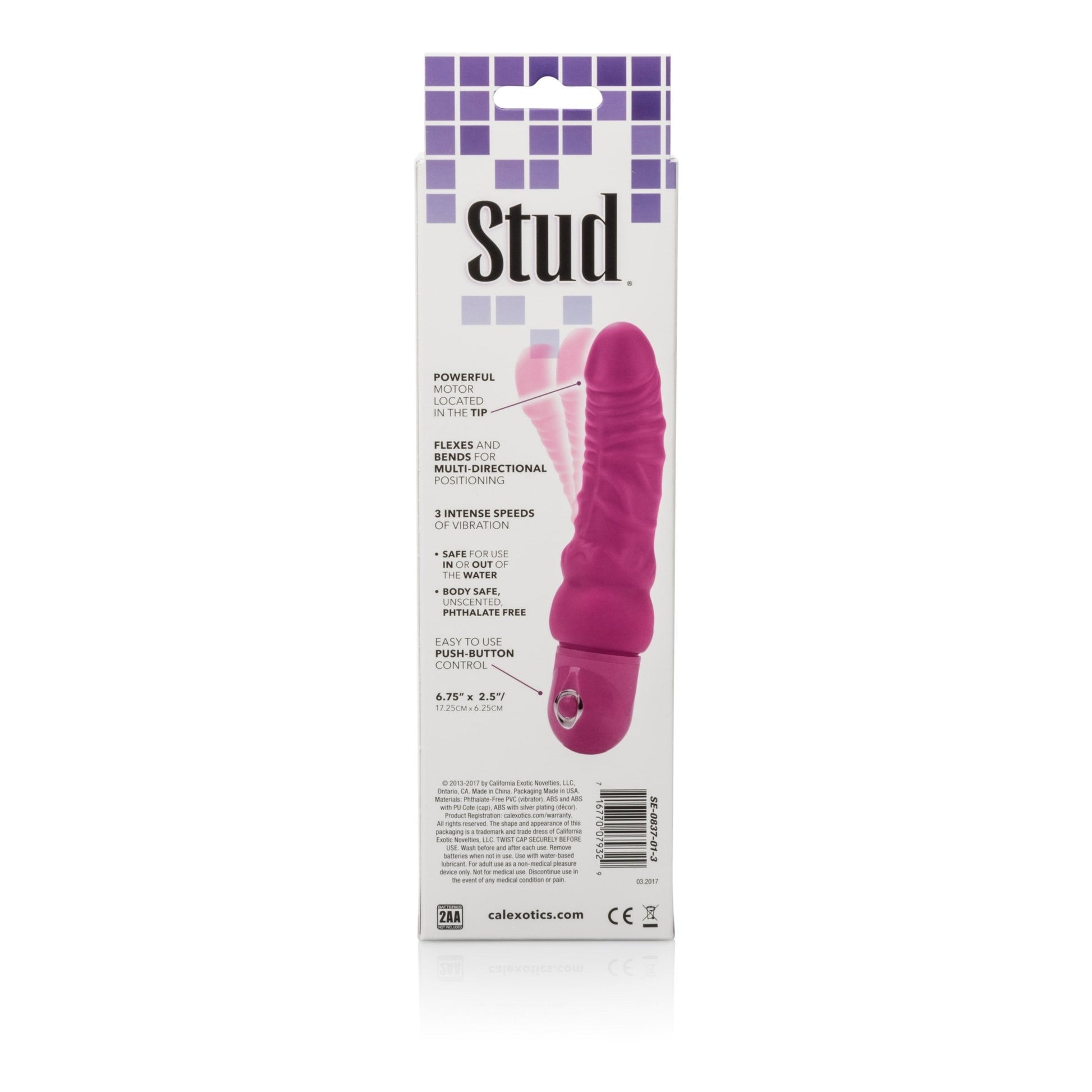 Bendie Power Stud - Curvy - Pink SE0837013