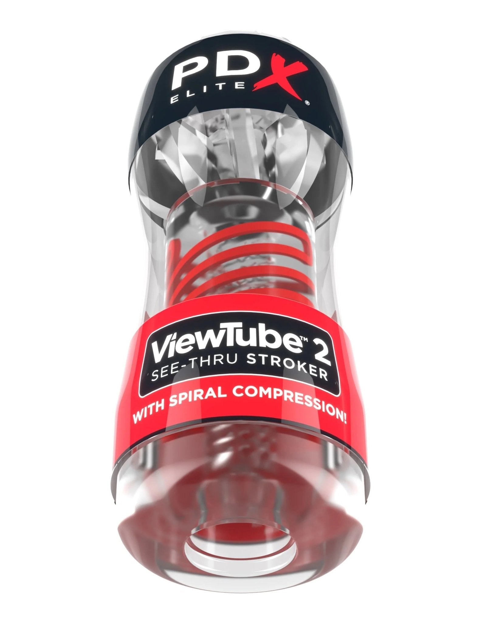 Pdx Elite Viewtube 2 Stroker - Clear PDRD544