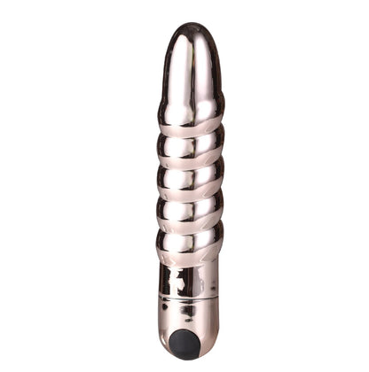 Lola 10 Function Vibrating Twisty Bullet - Rose Gold MTMA331RG