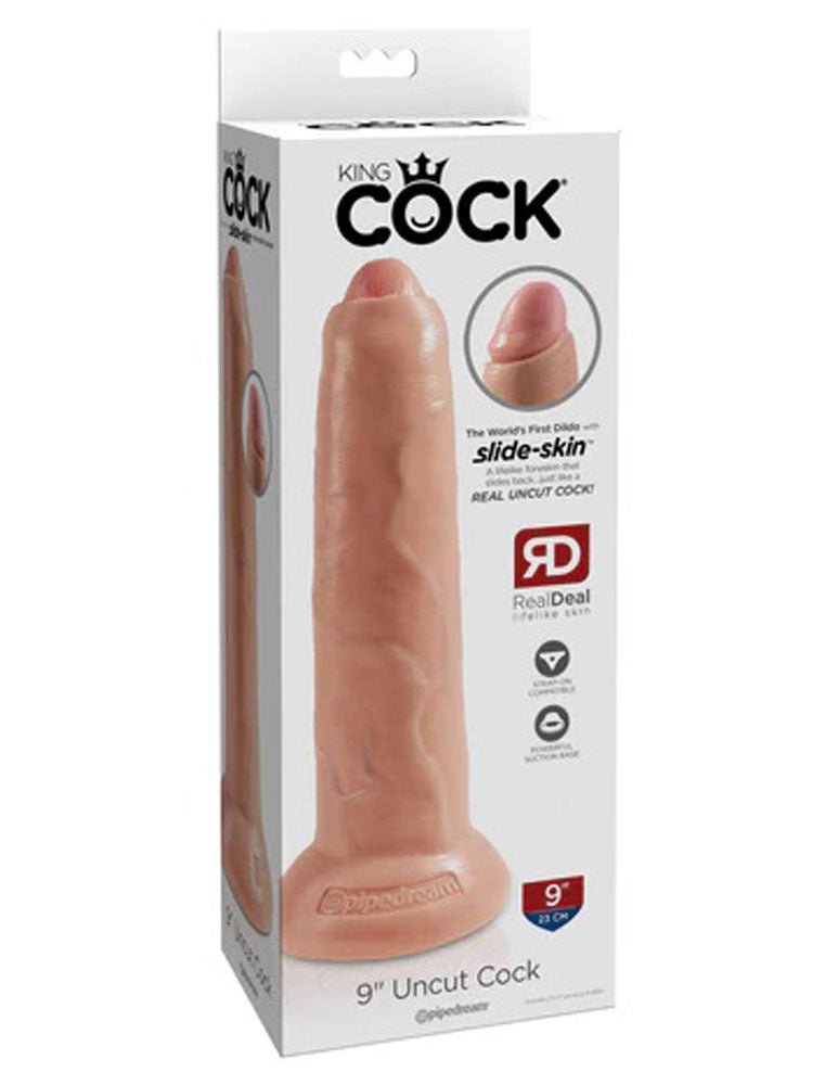 King Cock 9 Inch Uncut - Flesh PD5562-21