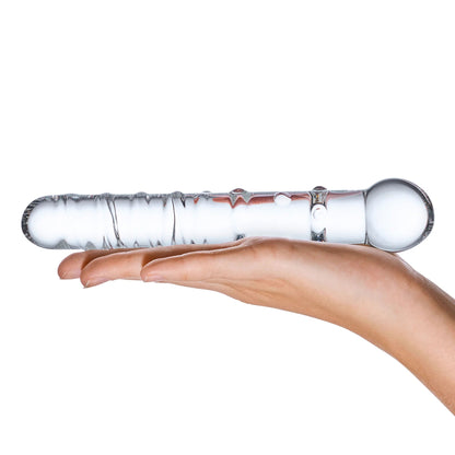 Callisto Clear Glass Dildo GLAS-78