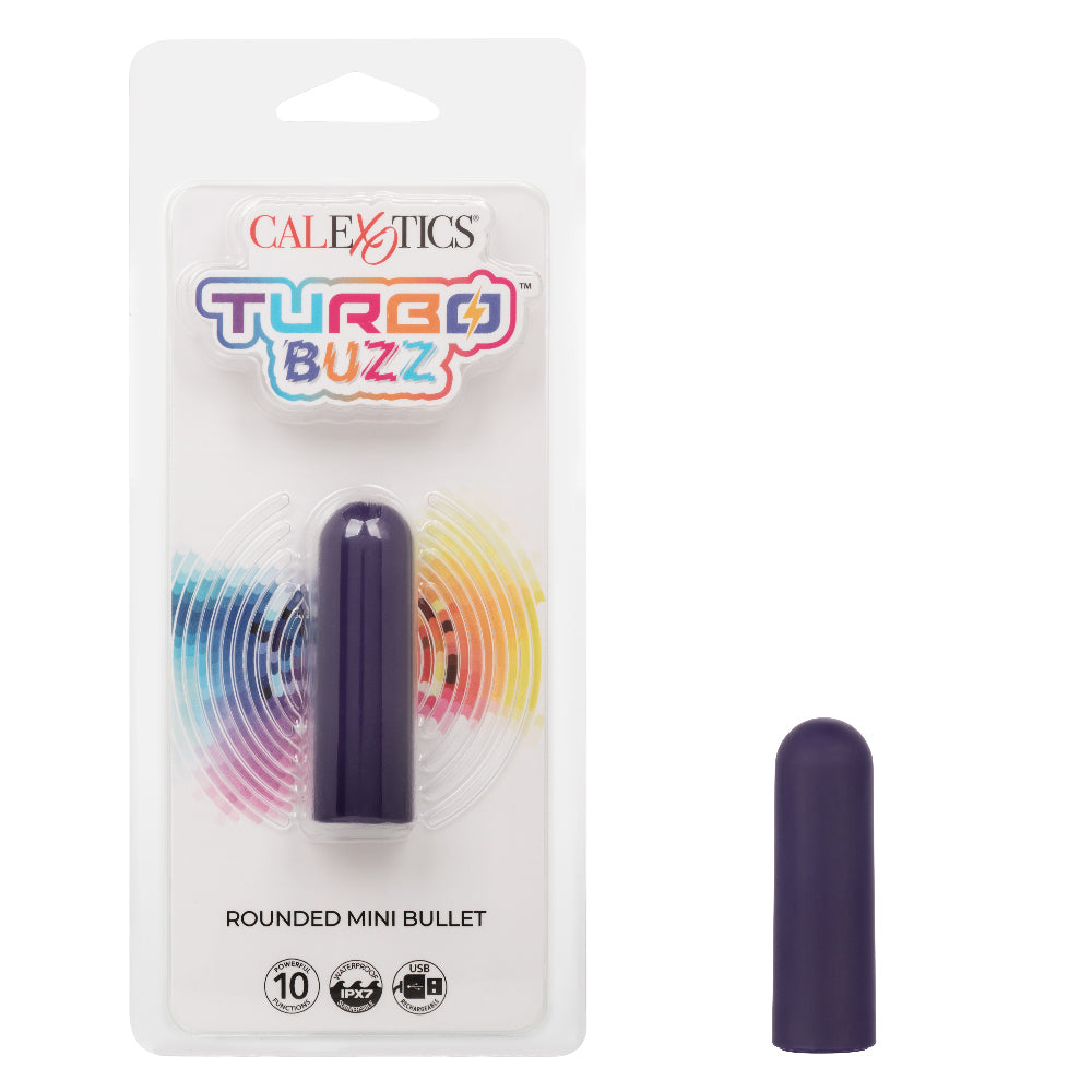 Turbo Buzz Rounded Mini Bullet - Purple SE0061422