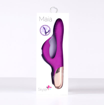 Skyler Silicone Bendable Rabbit - Purple MTJM18104-L9