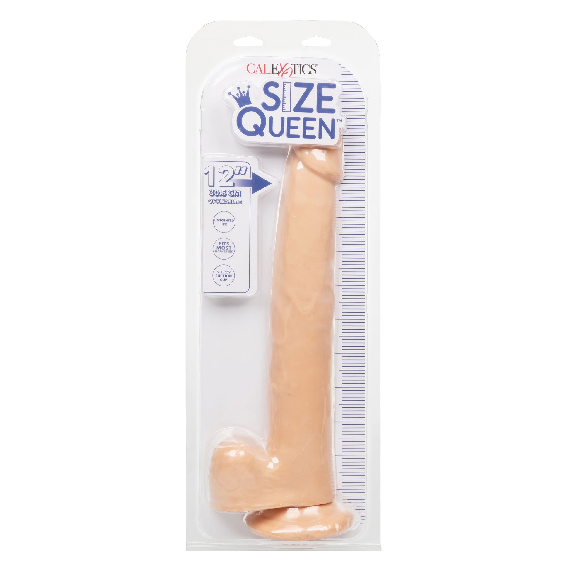 Size Queen 12 inch/30.5 Cm - Ivory SE0263502