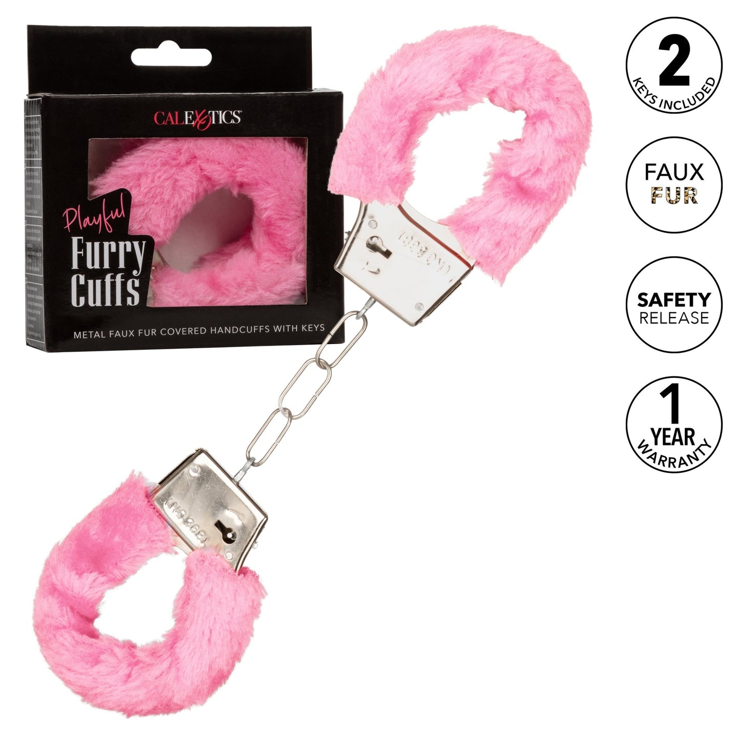 Playful Furry Cuffs - Pink SE2651203