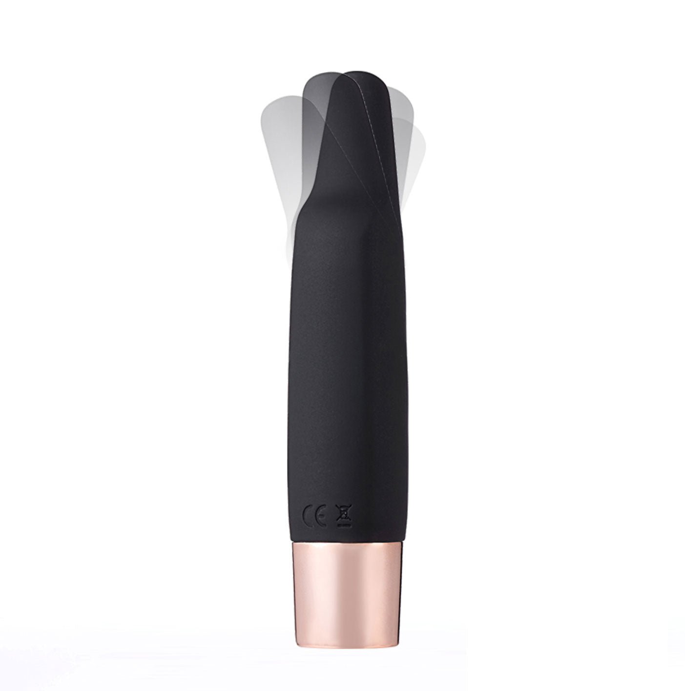 Aspen 15-Function Rechargeable Wireless Flickering Tip Vibrator - Black MTMA2104