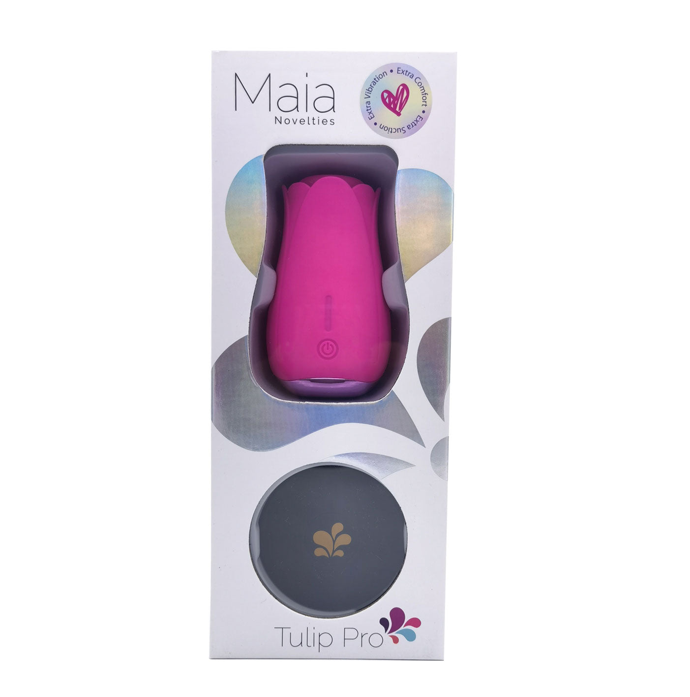 Tulip Pro 15-Function Suction Vibe With Wireless Charging - Pink MTMA2103V2-P4