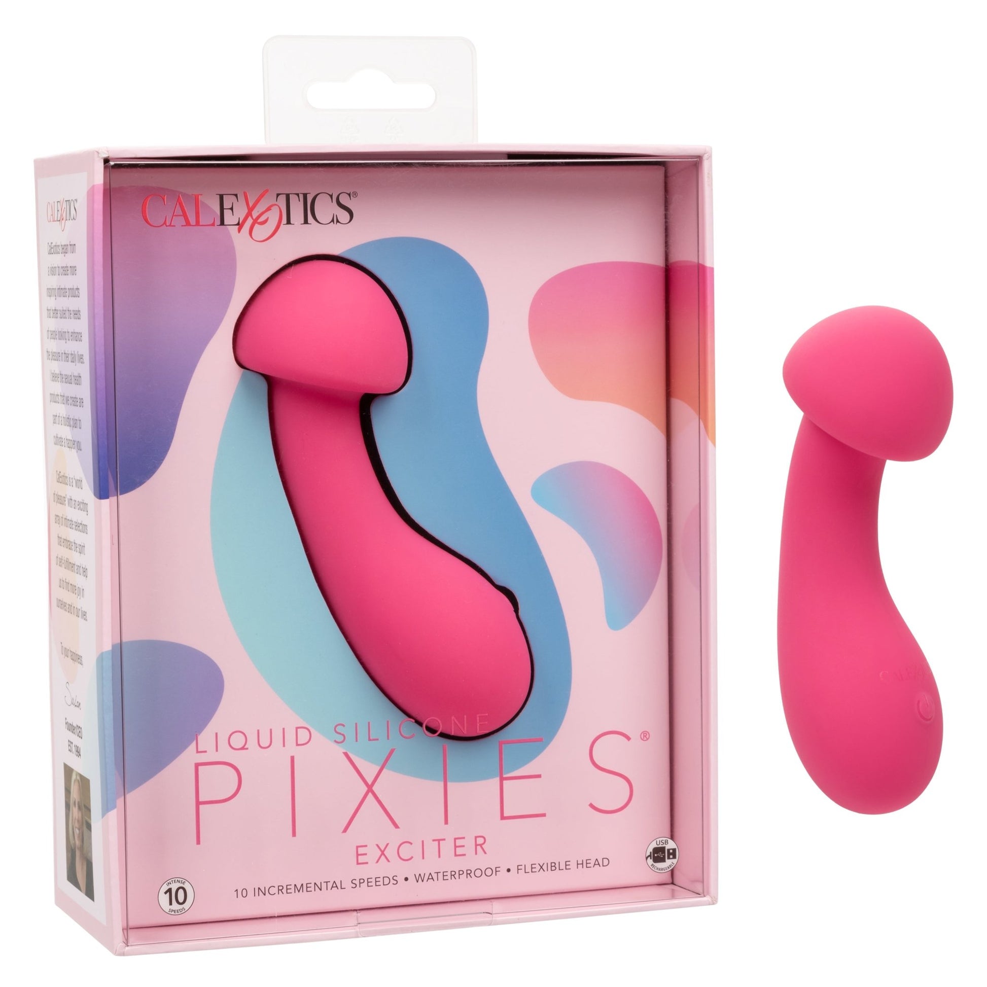 Liquid Silicone Pixies Exciter - Pink SE4375253