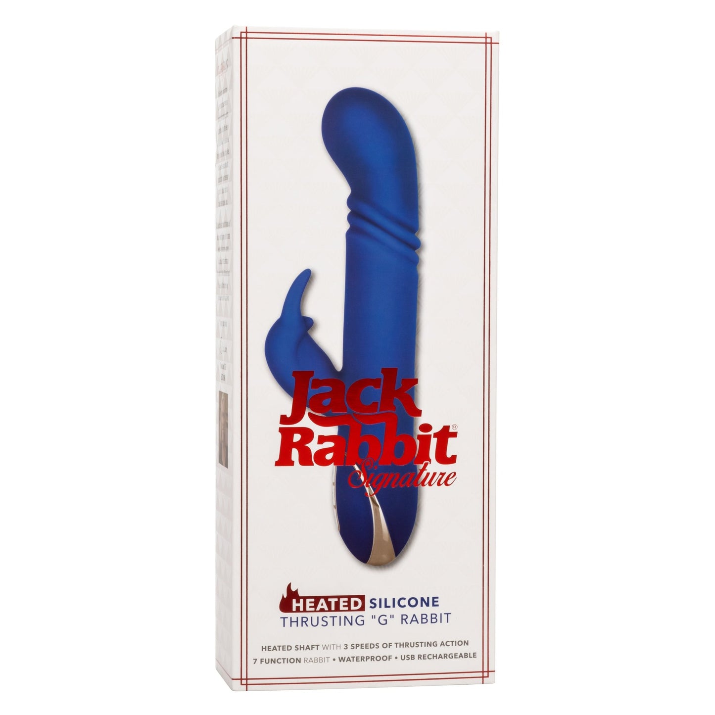 Jack Rabbit Signature Heated Silicone Thrusting G Rabbit SE0609603