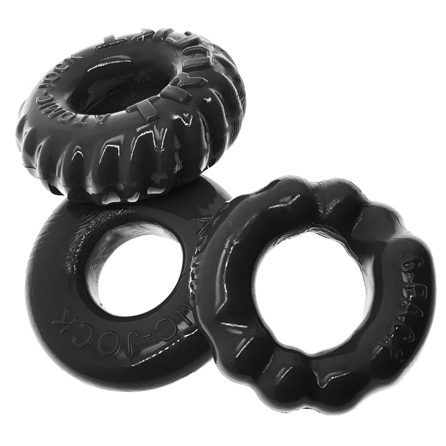 Bonemaker 3-Pack Boner Rings - Black OX-3061-BLK