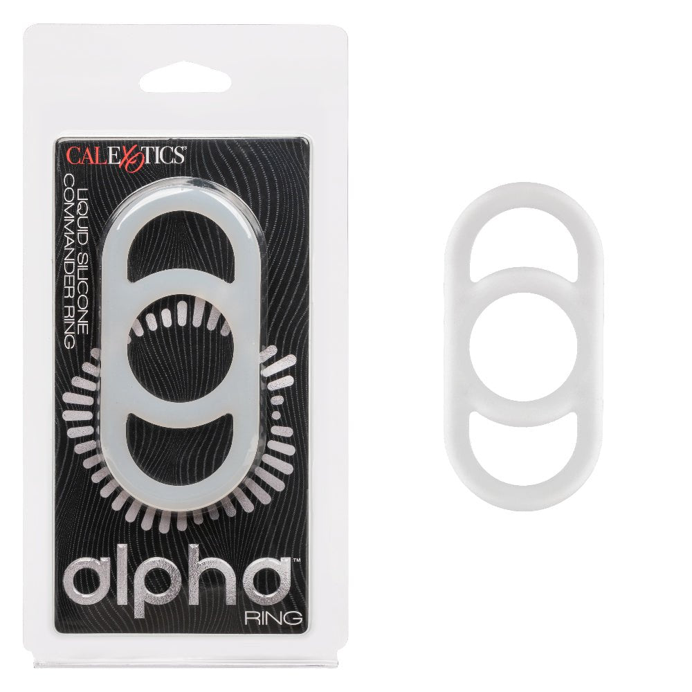 Alpha Liquid Silicone Commander Ring - Natural SE1492202