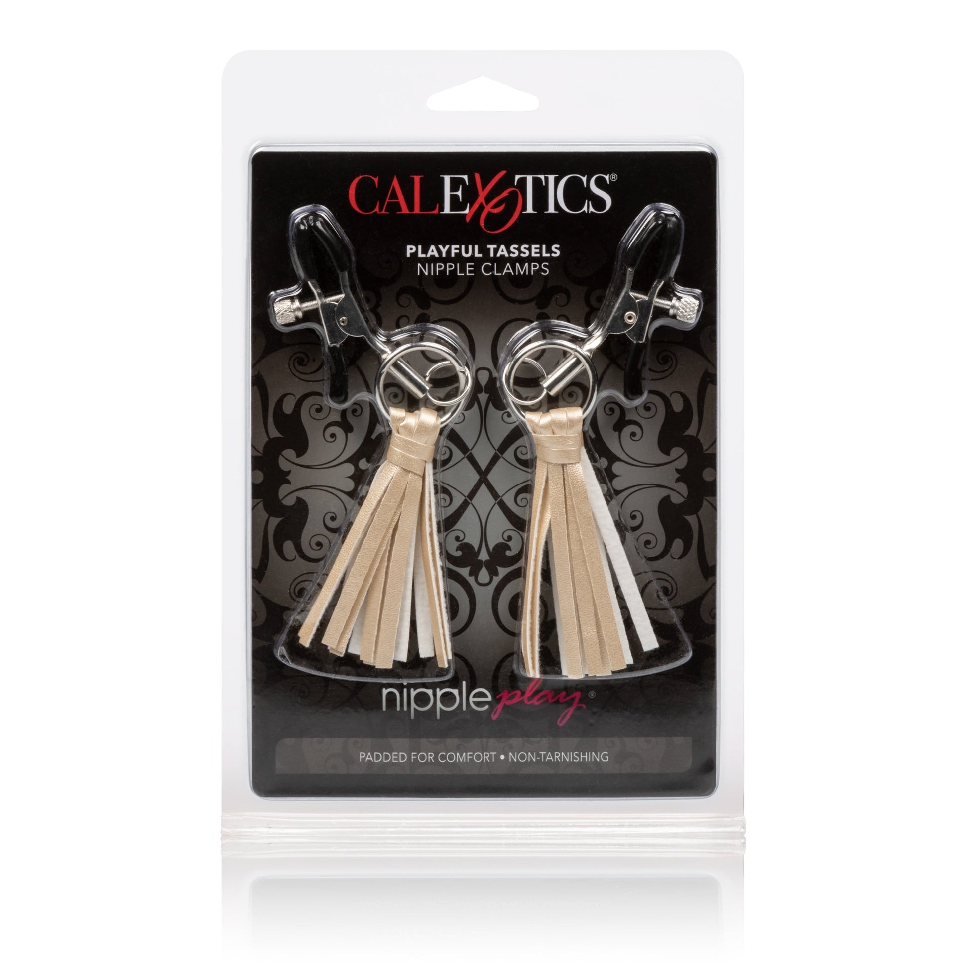 Nipple Play Playful Tassels Nipple Clamps - Gold SE2614152