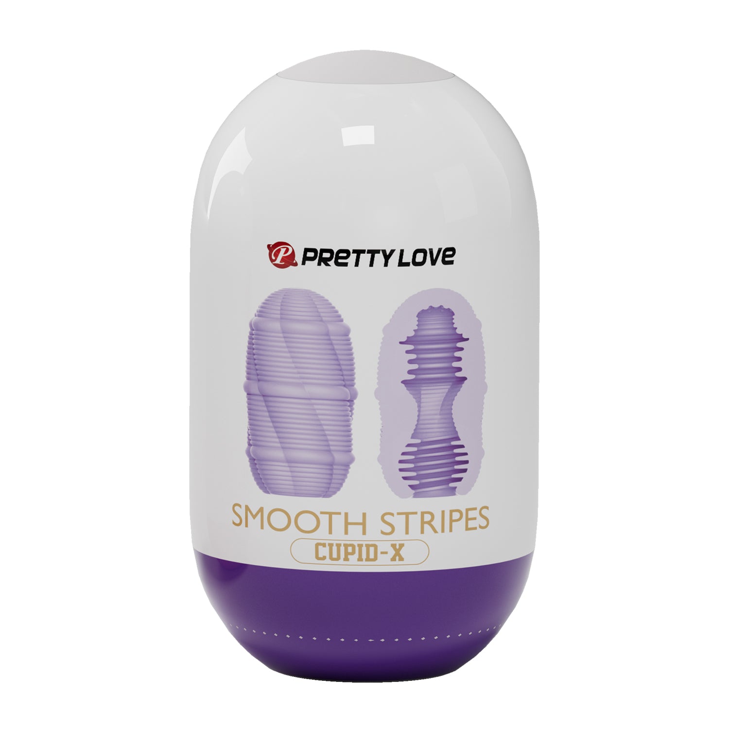 Pretty Love - Smooth Stripes Cupid-X - Purple BI-014931-3