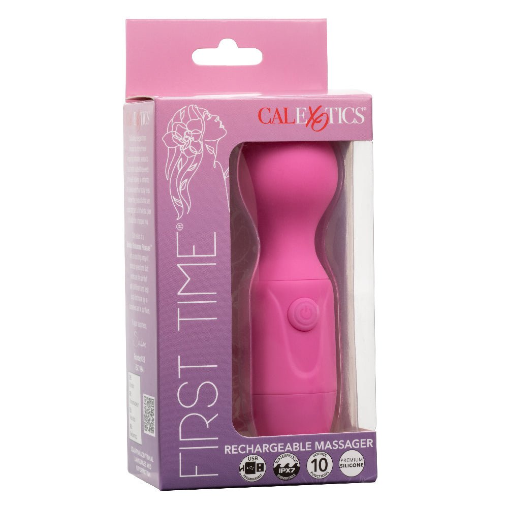 First Time Rechargeable Massager - Pink SE0003003