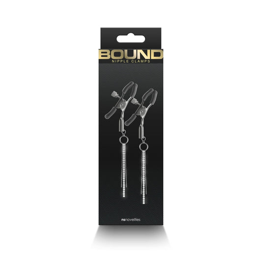 Bound - Nipple Clamps - D3 - Gunmetal NSN-1302-80