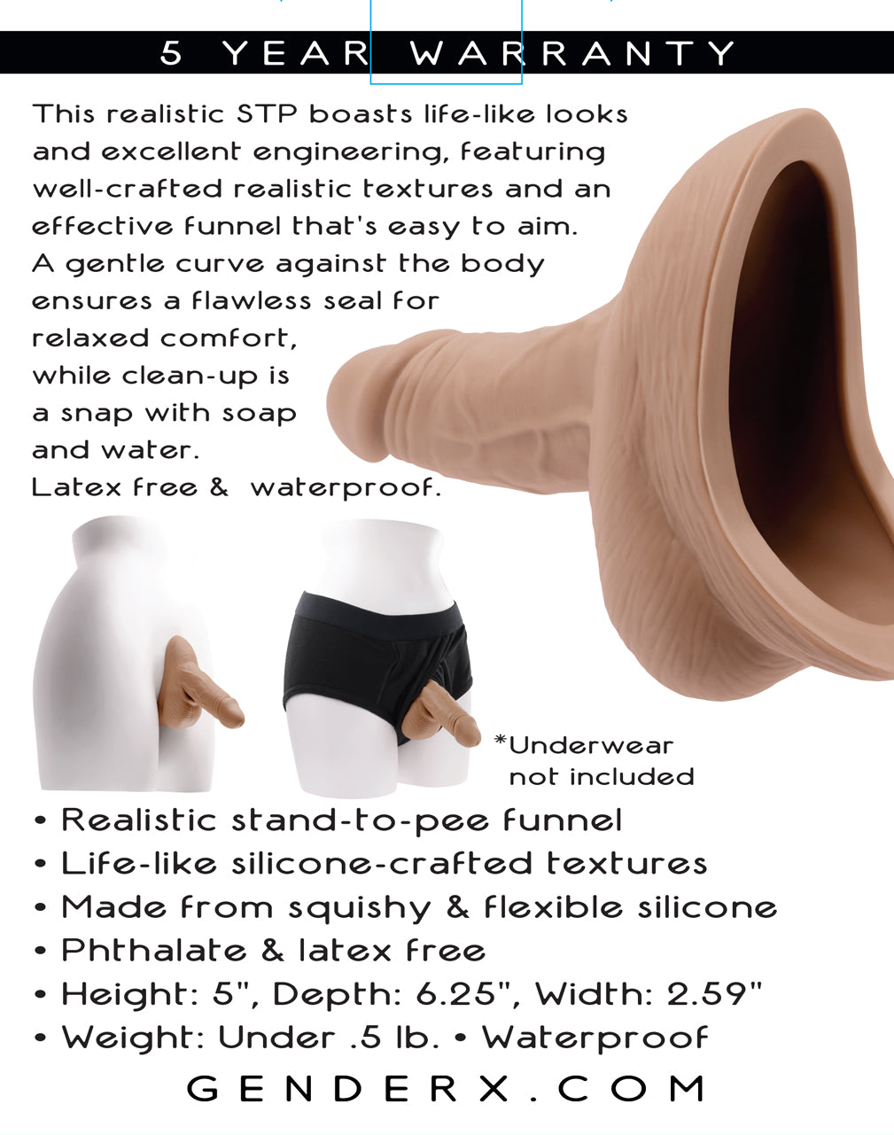 Stand to Pee Silicone - Medium GX-SP-2895-2