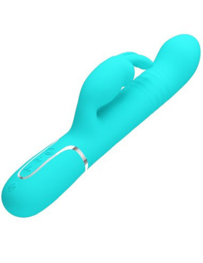 Coale Rabbit Vibrator Pearls - Turquoise BW-500013-1