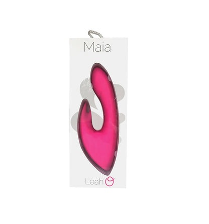 Leah USB Rechargeable Silicone 10-Function Rabbit Vibrator - Pink MTMA1605-P1