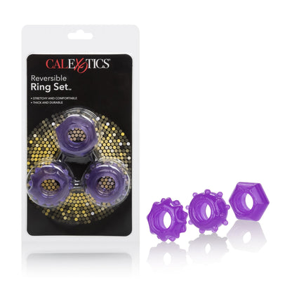 Reversible Ring Set - Purple SE1433142