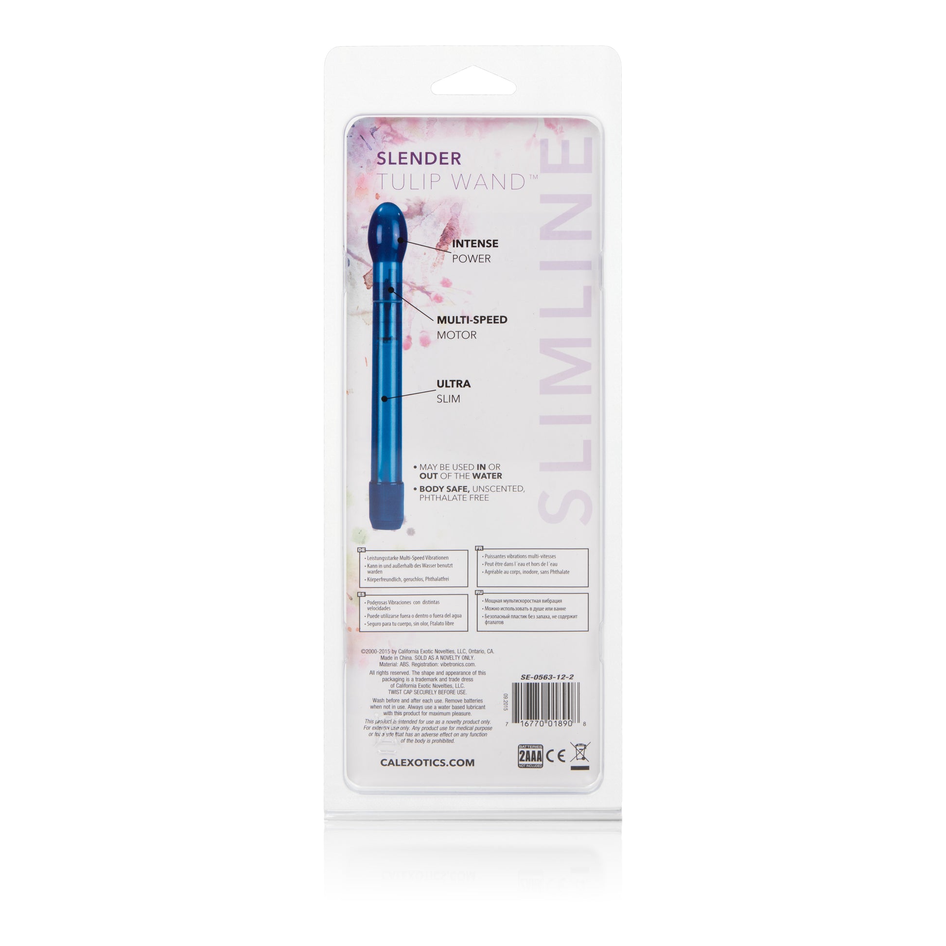 Slender Tulip Wand Cobalt SE0563122