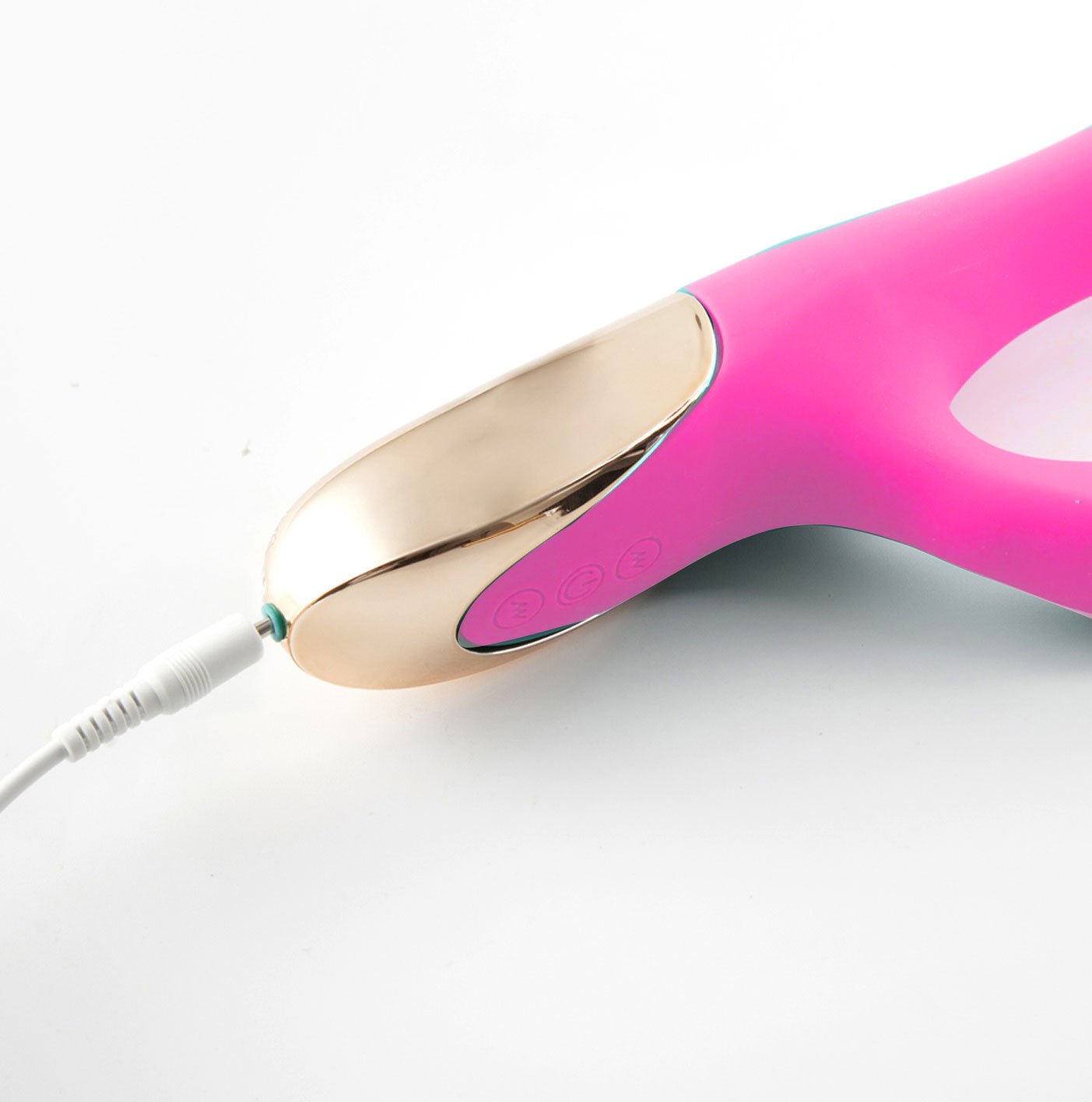 Maui 420 Series - Dual Motor G-Spot Pot Leaf - Rechargeable Vibrator - Pink MTMA2001LF