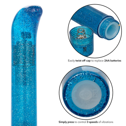 Sparkle Slim G-Vibe - Blue SE0567352