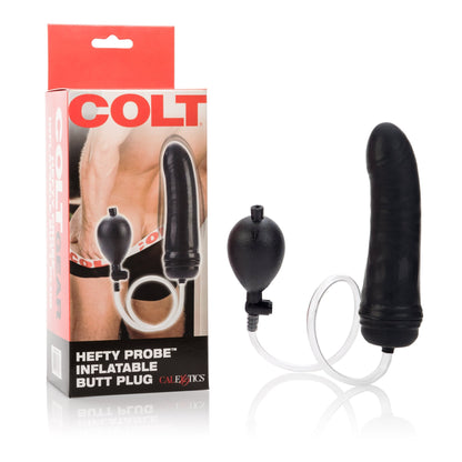 Colt Hefty Probe Inflatable Butt Plug - Black SE6870203