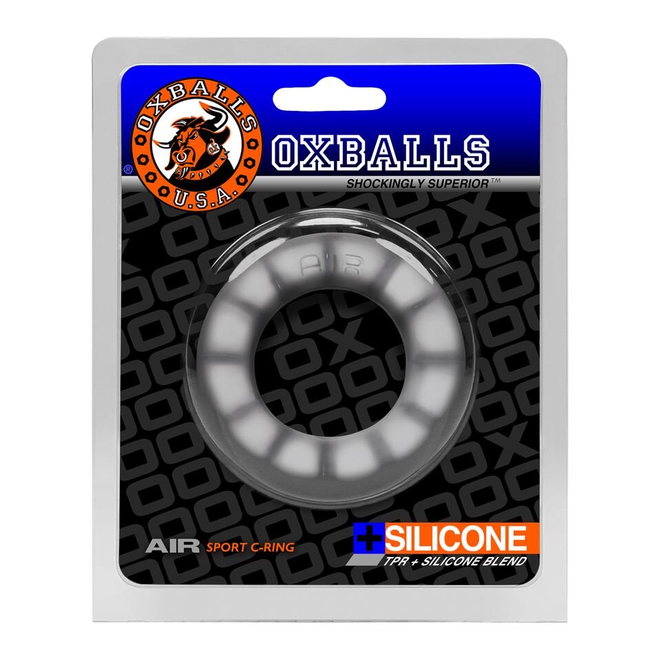 Air Super-Lite Airflow Cockring - Clear Ice OX-S3025-CLR