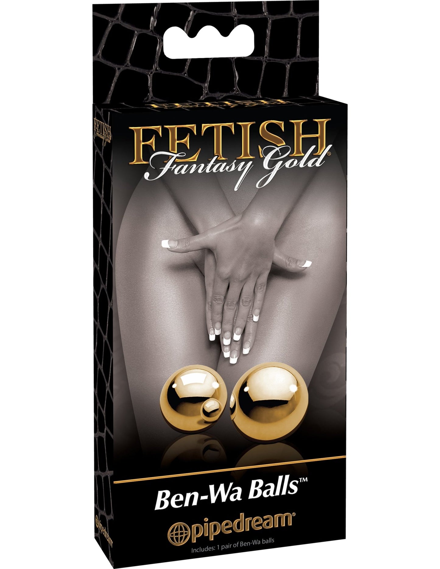 Fetish Fantasy Gold Ben-Wa Balls - Gold PD3990-27