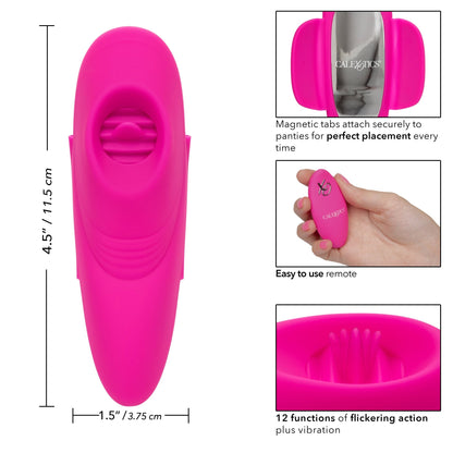 Lock-N-Play Remote Flicker Panty Teaser - Pink SE0077583