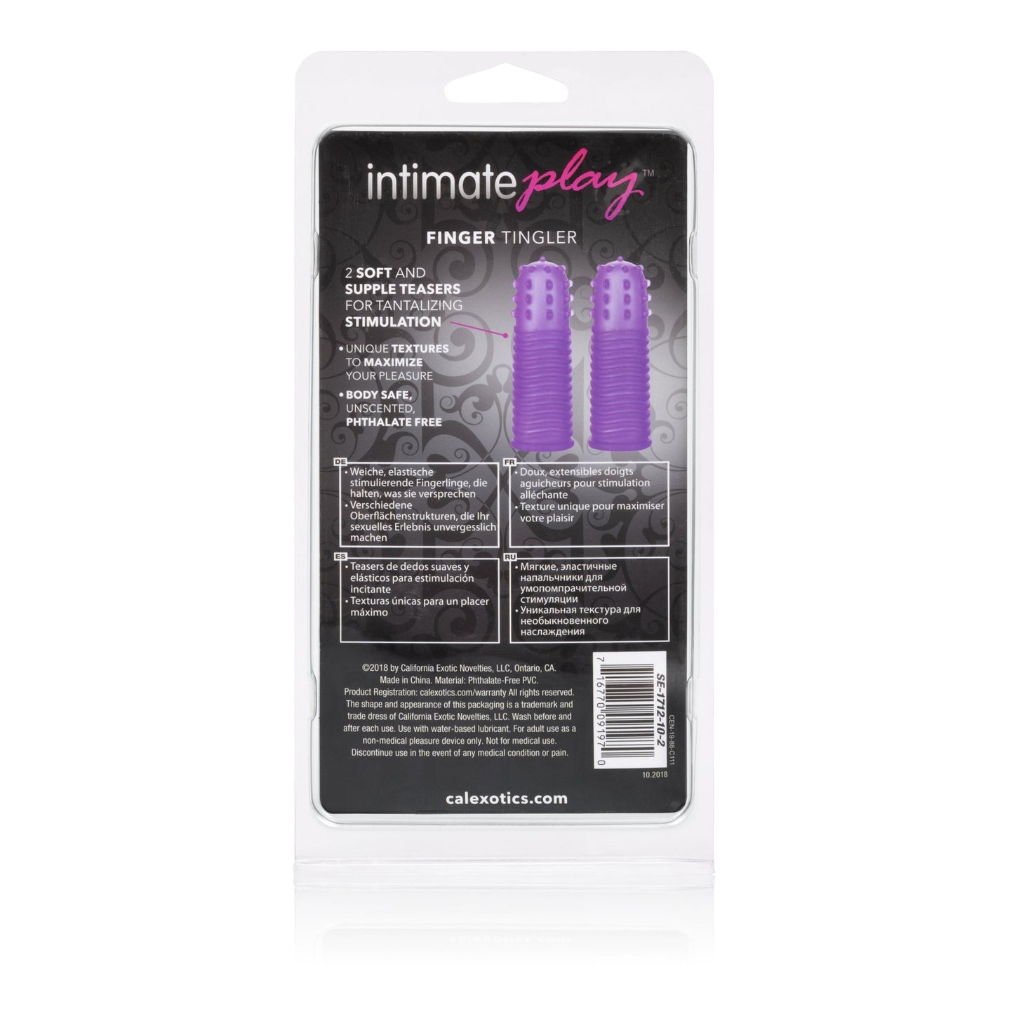 Intimate Play Finger Tingler - Purple SE1712102