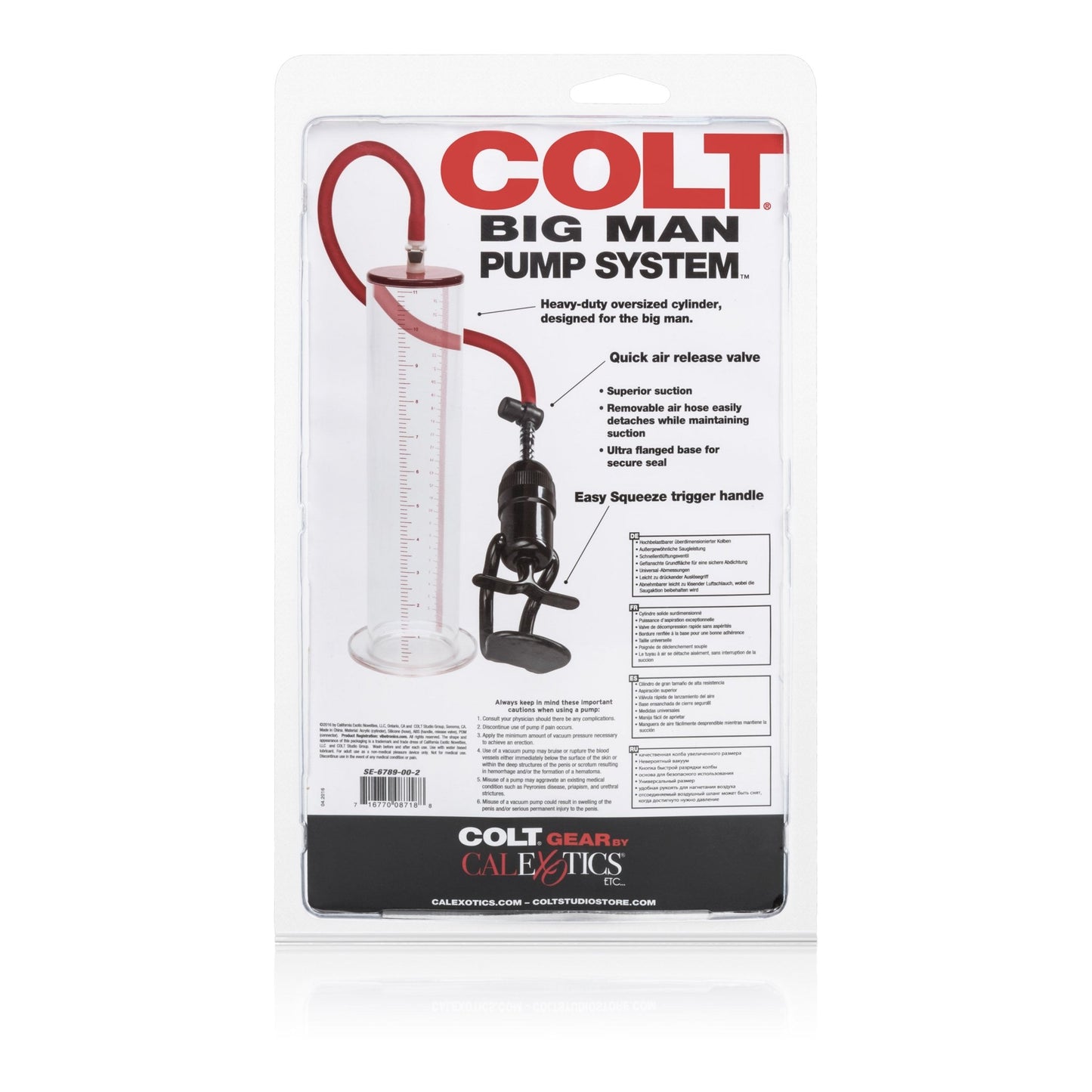 Colt Big Man Pump System SE6789002