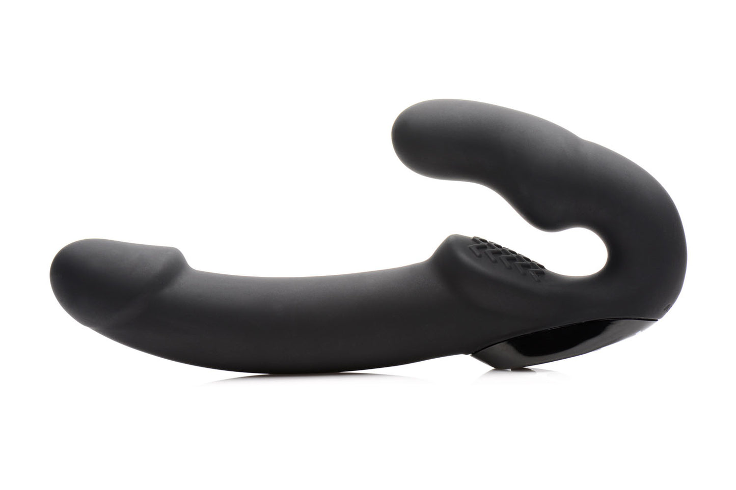 Urge Silicone Strapless Strap on With Remote - Black SU-AF707