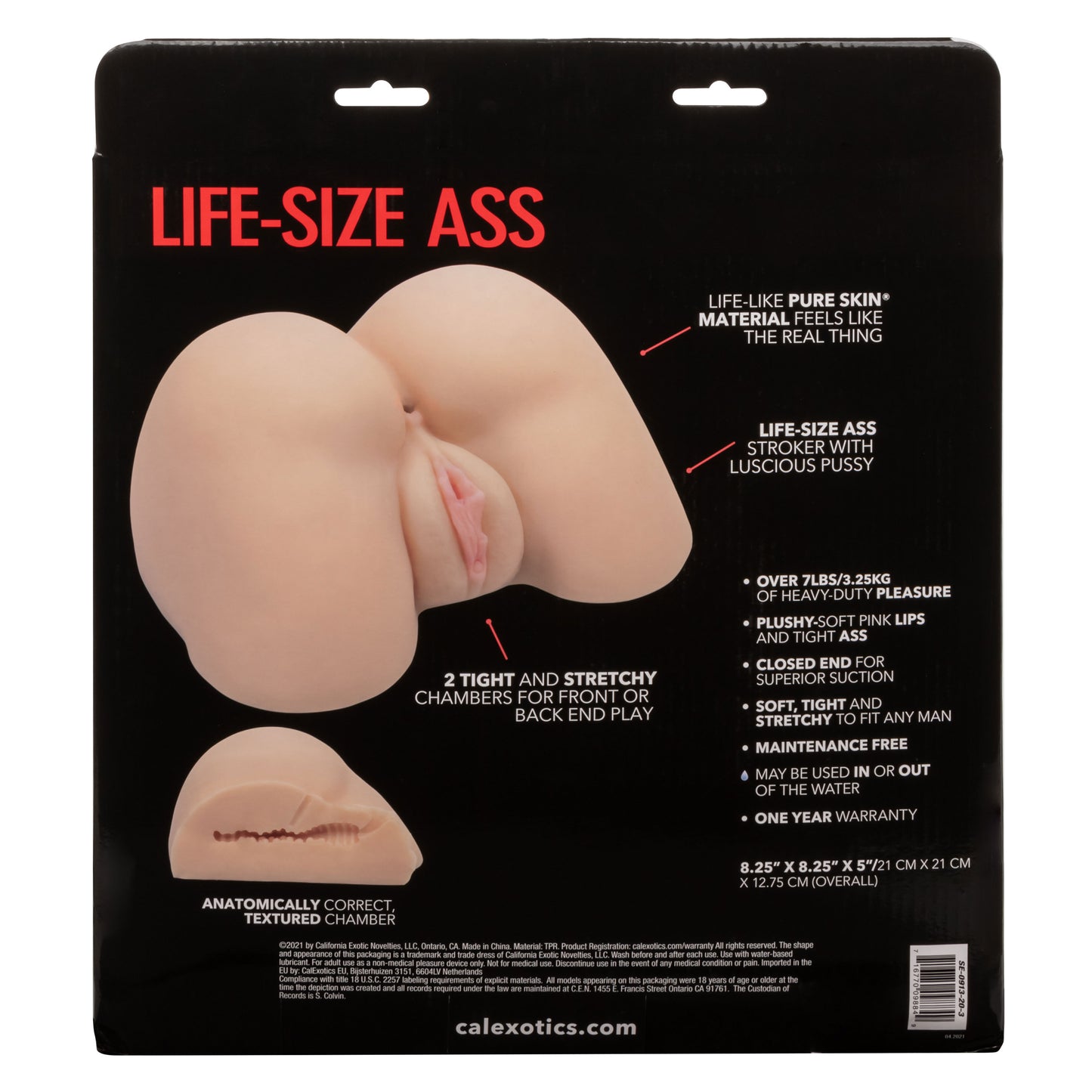 Stroke It Life-Size Ass - Ivory SE0913203