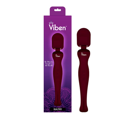 Sultry - Ruby - Intense Handheld Wand Massager VB-75001