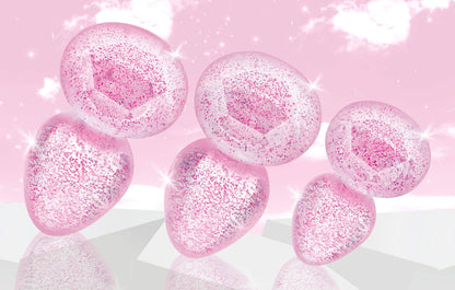 Glitter Gem Anal Plug Set - Pink BTYS-AG587-PNK